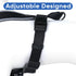 Pawtitas Reflective Dog Harness, Padded and Comfortable Control for Walks or Runs, XS, Black