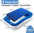 Inflatable Toddler Travel Bed Portable Toddler Bed with Safety Bumpers, Toddler Floor Bed for Travel, Camping