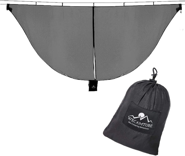 Hammock Bug Mosquito Net XL, 11x4.6FT Polyester Fabric for 360 Degree Protection