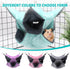 LYART Hammock 3-Layer Hammock (2.Mint) Sugar Glider Pouch Bed Bedding, Sugar Glider Cage Accessories Toys for Rat, Make