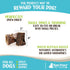 Raw Paws Water Buffalo Lung Treats for Dogs, 16-oz - Free Range USA Packed Dehydrated Lung Steak Treats