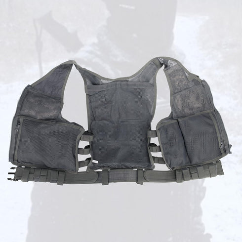 YAKEDA Adjustable Fit Tactical Outdoor CS Game Vest for Adults