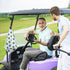 Magnetic Golf Towel with Clip, Microfiber Waffle Design - Strong Hold Magnet for Golf Bags, Carts, Clubs (Lucky Clover)