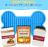 Lick Mat for Dogs, 2 Pack Peanut Butter Licking Mats, Slow Feeding Bowl for Pet Food and Grooming