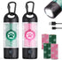 Tubasion 3-in-1 Dog Poop Bag Holder with Flashlight 7-Color, USB-C Rechargeable doggie