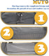 Cat Travel Carrier, Soft-Sided Collapsible Ventilated Breathable Carrier for Small Dogs and Airline Approved Cats under