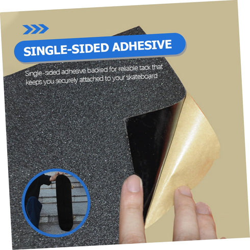 5pcs Yardwe Non Slip Grip Tape for Skateboards and Fingerboards Easy to Cut and Apply and Tear Resistant for Daily Use