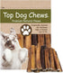 Top Dog Chews Thick 6 Inch Bully Sticks - 100% Natural Beef, High Protein, Supports Dental Health (12 Count)