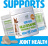 Glucosamine for Dogs with Chondroitin and MSM - 120 Chewable Tablet Treats for Dog Mobility Support and Arthritis Pain