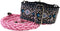 Martingale Dog Collar and Leash Set 2" Wide for Greyhound Saluki Whippet and Similar Breeds (M 11”-14”)