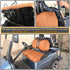Golf Cart Seat Covers for Club Car Precedent, DS and Yama Golf Carts, Breathable Washable Polyester Mesh Cloth