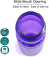 Rolling Sands 24 Ounce BPA-Free Plastic Water Bottles, Set of 10, Made in USA