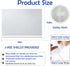 3 Pcs Connectable Cat Litter Box Pee Shields, High Side Anti-Splashing Litter Pan Shield, Medium