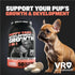 Bully Max 2-in-1 Puppy Vitamins - 30 Chewable Tablets for Development and Growth of Puppies - 2 Bottles