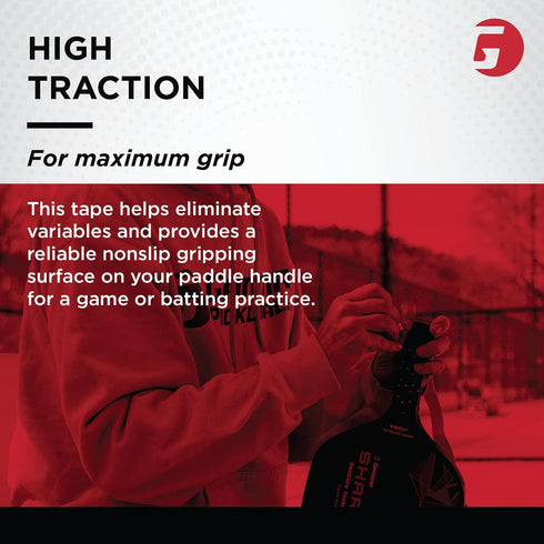 GAMMA Honeycomb Cushion Grip for Pickleball Paddles, Moisture-Wicking Replacement Grip for Practice and Games