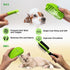 Pet Grooming Brush Set for Short/Long Haired Dogs, Cats – 4-Piece Kit with Double-Sided Pin Brush & Bath Brush