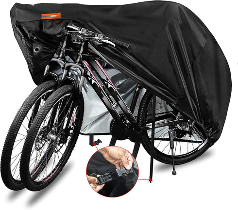 Indeed BUY Waterproof Bike Cover for 1, 2, or 3 Bikes - Heavy Duty Outdoor Storage