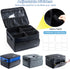 Upgraded Golf Trunk Organizer with Separate Compartment for 2 Pair Shoes, Golf Car Locker