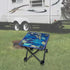 Aymzbd Camping Stool Recliner Foot Rest Mini Folding Stool Footrest Ottoman Ultralight Foldable Foot Stool for Barbecue