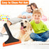 Silicone Pet Hair Removal, Rubber Carpet Rake with 8in Long Handle for Furniture, Couch, Carpet