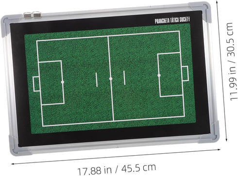 BESPORTBLE Versatile Soccer Training Board Magnetic Clipboard for Football Dry Erase Board for Game Planning