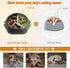 UPSKY Slow Feeder Dog Puzzle Bowl, Interactive Non-Slide Lick Treat Bowl for Small Medium Dogs, Black