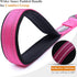 VIVAGLORY Chew Proof Dog Leash, 6FT, Pink, Soft Foam Reflective Padded Handle, Waterproof Non Chewable Metal Leash for
