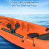 Kayak Track - 13.3 Inch Low Profile Gear Track Mount Accessories for Fishing Rod Holder, 2 Pack