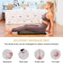 2pcs Yoga Massage Mat Comfortable Acupressure Pillow for Full-Body Relaxation Portable Design Carry Bag for Neck Back
