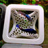 Bingche 2pcs 3-in-1 Hammock Aquarium Floating Cave Fish Shrimp Hideout Shelter Feeding Ring Resting Spot