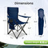 Foristrail 2 Pack, Portable Camping Chair Folding Outdoor Chair with Cup Holder & Side Pocket for Camping, Hiking