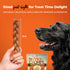 NutriChomps Dog Chews, 6-inch Braids, 4 Count Rawhide-Free Treats, Easy to Digest, Real Peanut Butter Flavor