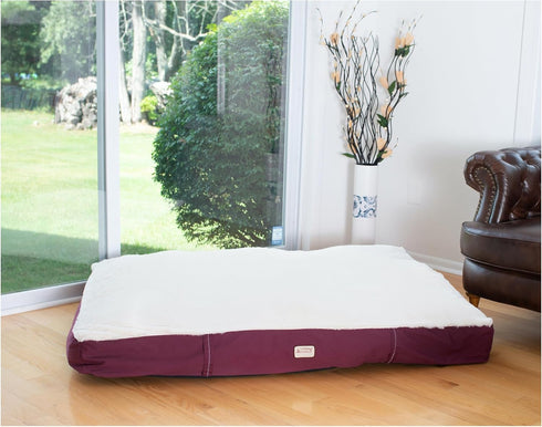Armarkat Pet Bed Mat, 39-Inch by 28-Inch by 7-Inch, M02HJH/MB-Large, Ivory