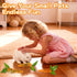 Hollima 5 Chinchilla Pcs Rabbit Forage Toys, Toys Enrichment for Boredom, Feed Game Slow Feeder, Snuffle Ball Treat