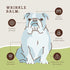 Natural Dog Company Wrinkle Balm, Travel Stick, 0.15 oz, Dog lotion for dry itchy skin, Cleans Wrinkles, Yeast Infection treatment for dogs, Plant based, Frenchie Dog Accessories, Made in USA