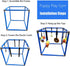 RAOPINGX (XL:19.6 19.6 Inch) Puppy Play Gym for Small Breed Dogs, Removable Hanging Toys with Bungee Straps
