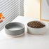 Oslo Ceramic Dog Bowl - 6'' Heavy Duty Non-slip Dog Food Water Bowl for Medium and Large Dogs, Dishwasher Safe (30Oz,