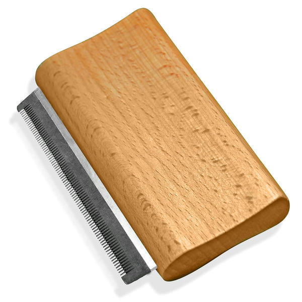 Generic JoPets - Professional Wood Deshedding & Undercoat shedding brush for Dogs, Cats,