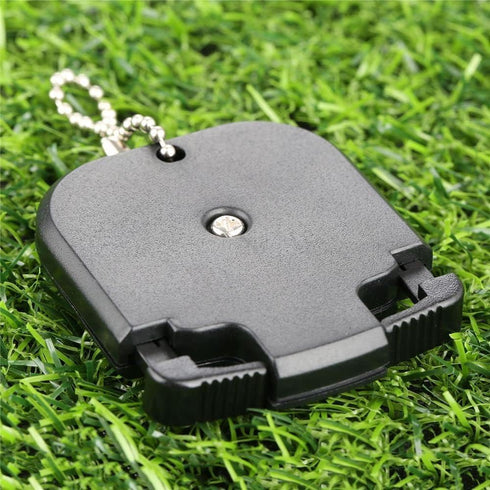 Golf Stroke Shot Putt Score Counter Accessories, Two Digits Scoring Keeper with Key Chain for Golf Game