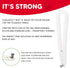 Bright White Cat Door Holder Latch - Fast Install Flex Latch Strap, Keeps Dogs Out of Litter & Food