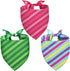 QUQULE 3PCS, Valentines Dog Bandana St Patricks Day and Easter Dog Bandana Small Colorful Scarf for Boy and Girl