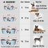 Loving Pets Bella Dog Bowls, Stainless Steel, Spill Proof Dog Food Bowl, Cat Bowl, Medium 20-25 lbs, Murano Blue