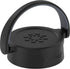 Lifefactory Classic Cap Accessory for 12, 16, and 22-Ounce Glass Bottles, Onyx Black
