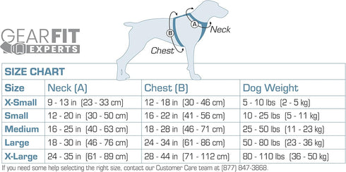 Kurgo Journey Air Dog Harness - Vest Harnesses for Dogs, Pet Hiking Harness for Running & Walking, Reflective, Padded,