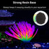 Uniclife Imitative Rainbow Sea Urchin Ball, Artificial Silicone Ornament with Glowing Effect for Fish Tanks.