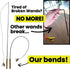 Forever Stick - The Unbreakable Cat Wand Toy, Durable Cat Toy Wand, Extra Long Cat String Toy, Cat Fishing Pole Toy