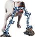Dog Toys for Aggressive Chewers, Tough Rope Chew Toys for Large Medium Dogs, 3 Feet 5 Knots Cotton Rope