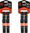 GEAR AID Utility Straps with Side-Release Buckle, Secure Camping, Biking, Hunting Gear, Multiple Sizes