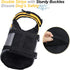 VIVAGLORY Yellow Sports Style Dog Life Jacket with Adjustable Durable Extra Flotation Swim Vest for Small Dogs