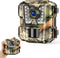 WOSPORTS Mini Trail Camera,24MP 1080P HD Game Camera Motion Activated with IR Night